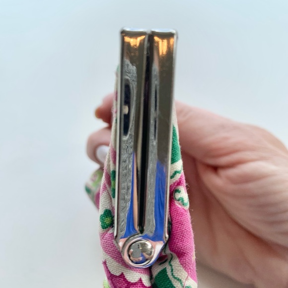 Vera Bradley Pinwheel Pink Coin Purse - Picture 6 of 11